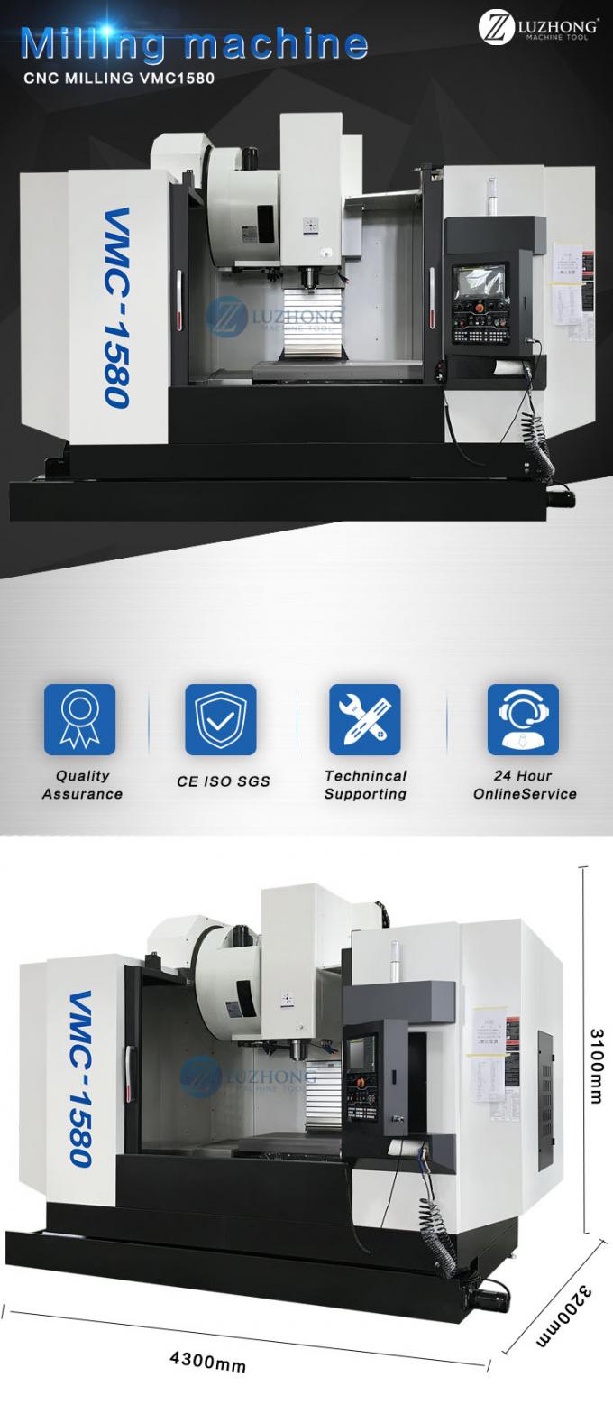 High Precision Tabletop Cnc Mill VMC1580 4 Axis/5 Axis