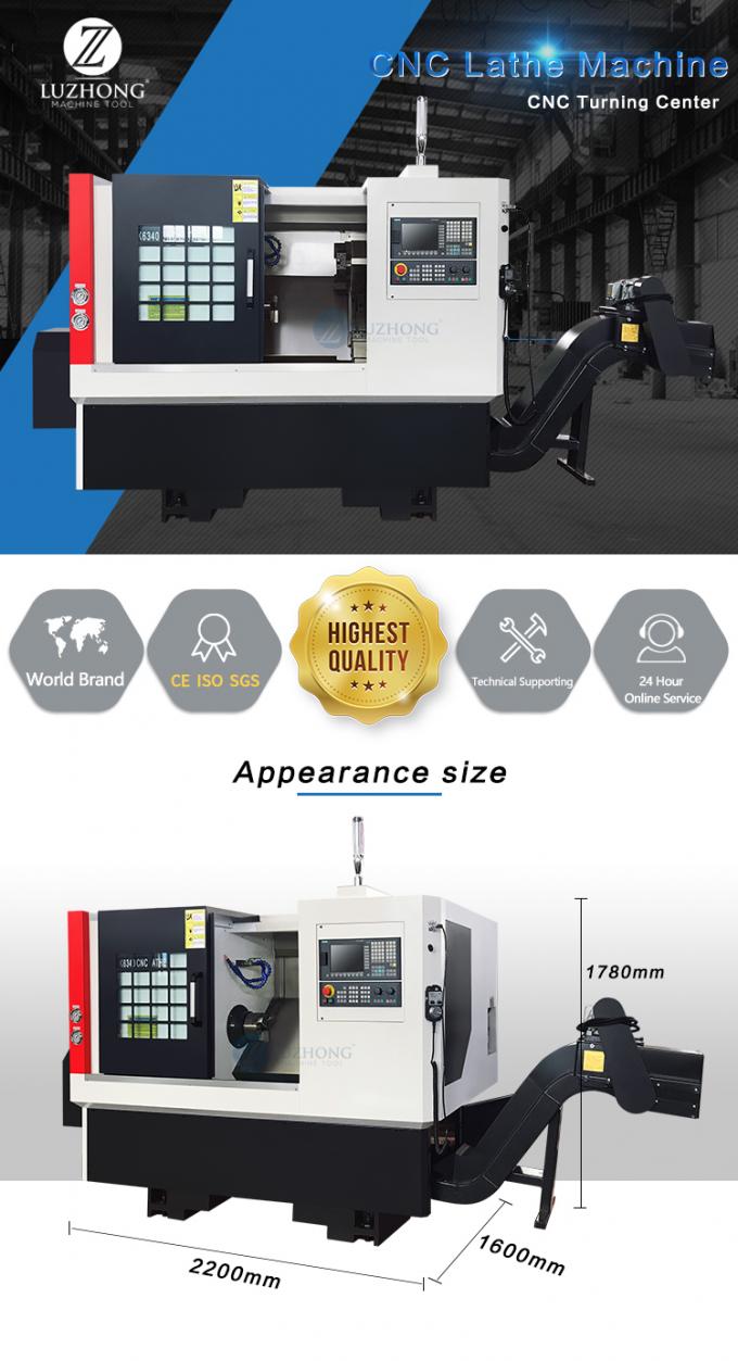live tooling cnc lathe machine TCK6350 Machining cnc lathe