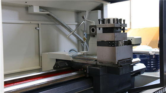 China CNC Lathe Machine Flat Bed CNC Lathe Siemens CAK6180