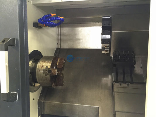 Torno Cnc SCK46  Cnc Lathe Machine With Bar Feeder